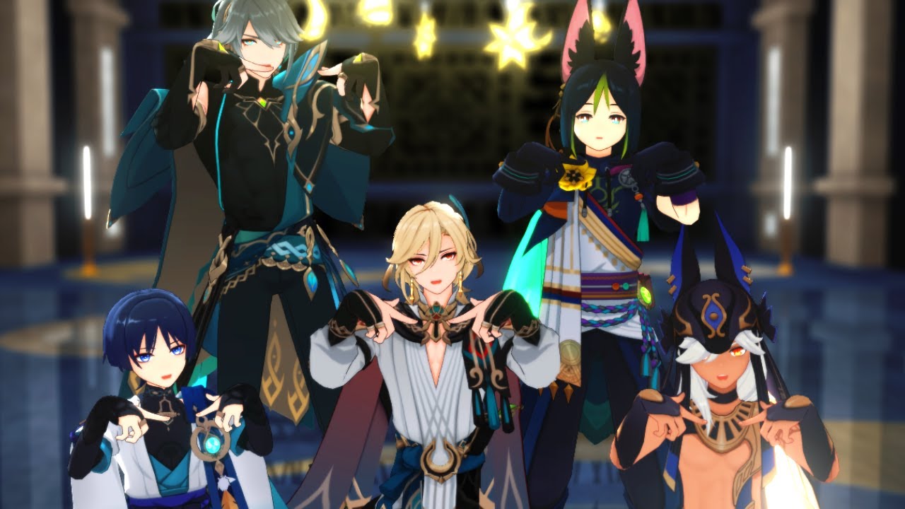 【MMD原神Genshin Impact】ANTIFRAGILE【男性キャラ25人/25 male characters】