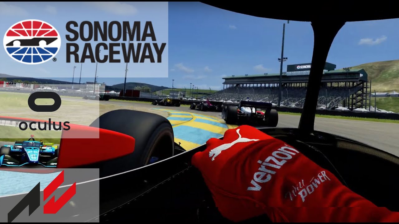 VR Indycar Race @ Sonoma Raceway - Formula Americas 2020 - Assetto Corsa