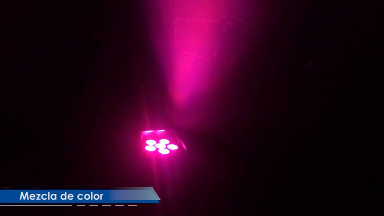 PRO LIGHT FREE PAR PRO 72 5-in-1 Foco Led con Bater&iacute;a