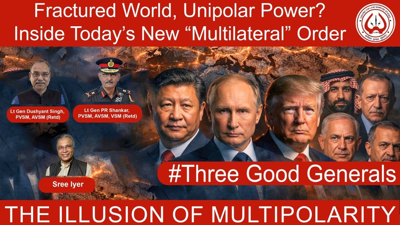 Fractured World, Unipolar Power? Inside Today’s New “Multilateral” Order • #ThreeGoodGenerals