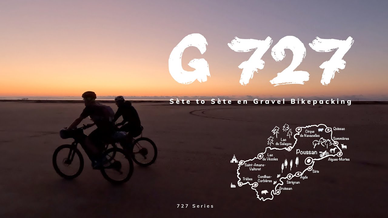G727. De Sète à Sète en Bikepacking Gravel