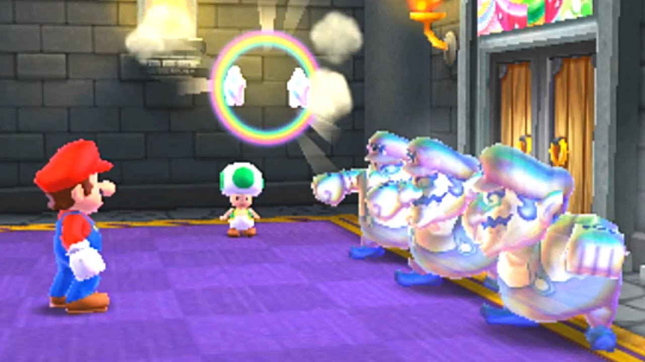 Mario Party Island Tour- Mario vs Bubble Wario and Dry Bowser. Bowser Tower playthrough
