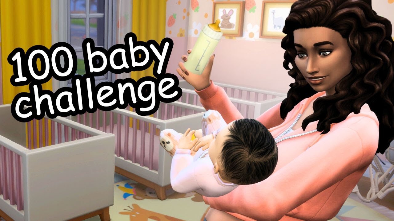 THE 100 BABY CHALLENGE HAS BEGUN 🍼 100 Baby Challenge #1 | Sims 4