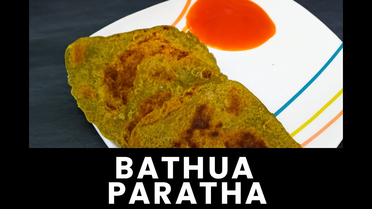 Bathua Paratha Recipe in Hindi | Khasta & Layered Winter Paratha | Healthy Tiffin Recipe