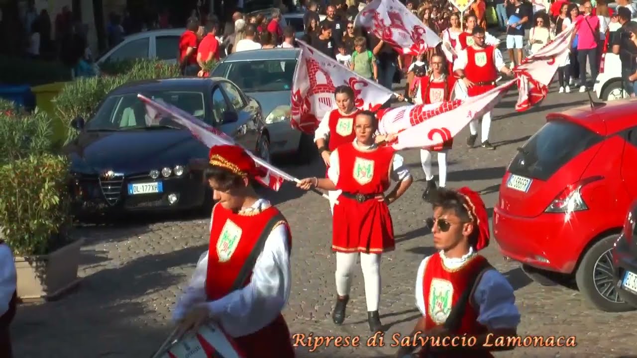 Corteo storico mussomelese per le strade del centro storico - (1-9-2022)