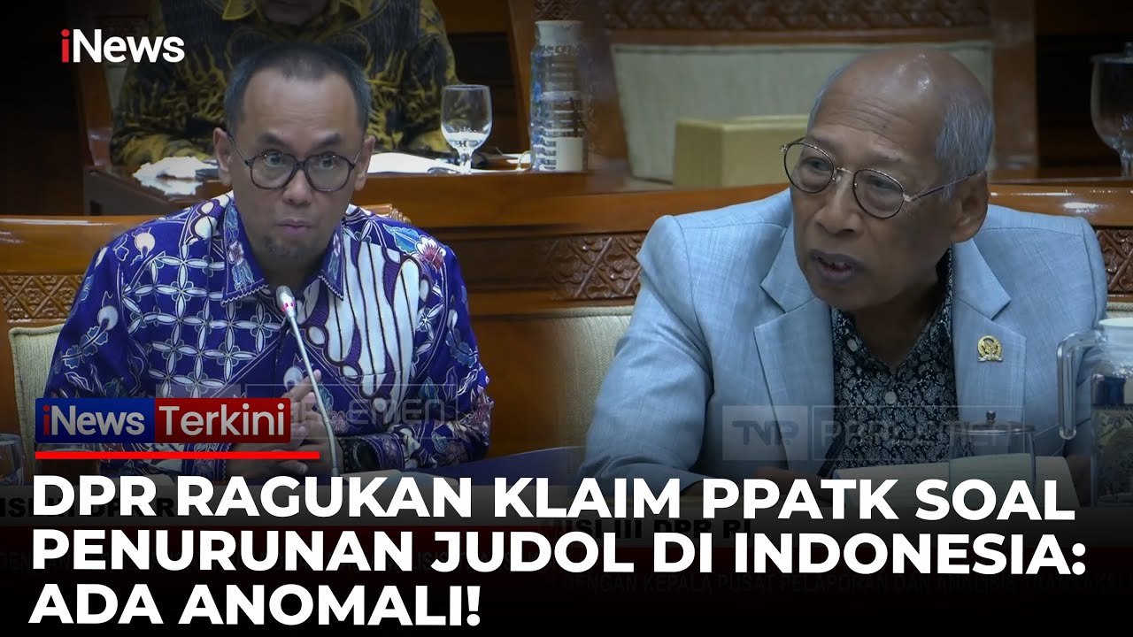 Klaim Judol di Indonesia Menurun, DPR: Jangan-jangan PPATK Tak Mampu Deteksi Praktik Judol