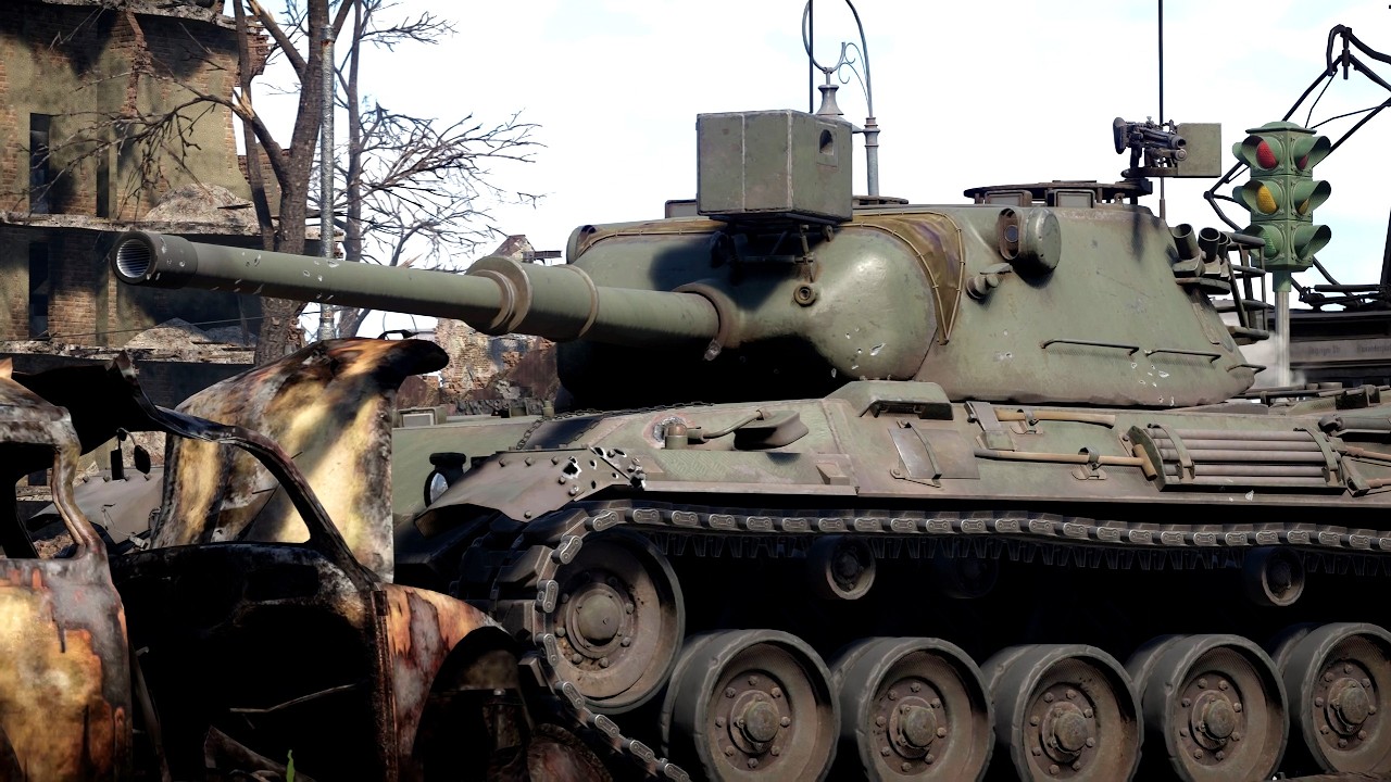 Leopard 1 & Wiesel: Warthunder (No HUD No Commentary)