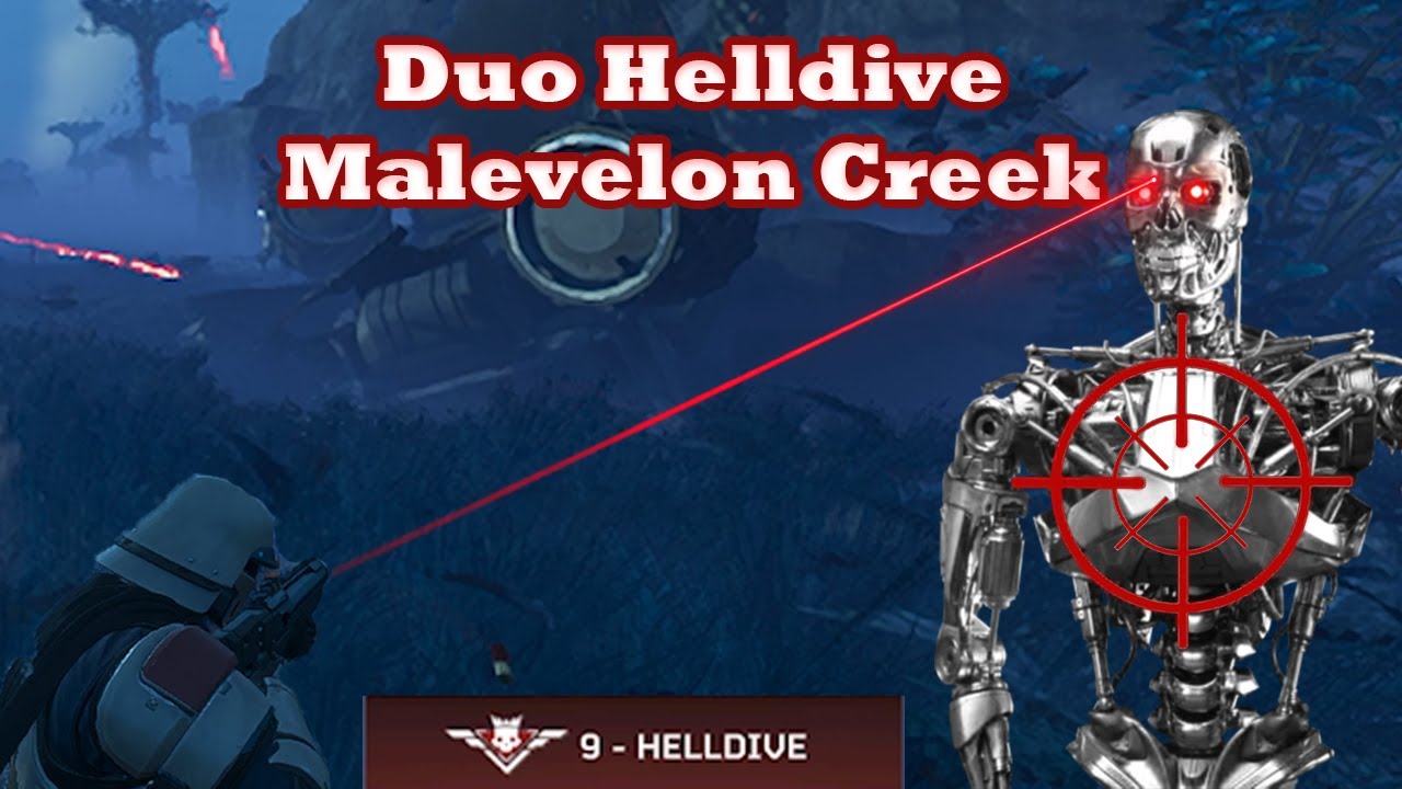 Helldiver Difficulty! (Duo Dive Malevelon Creek)