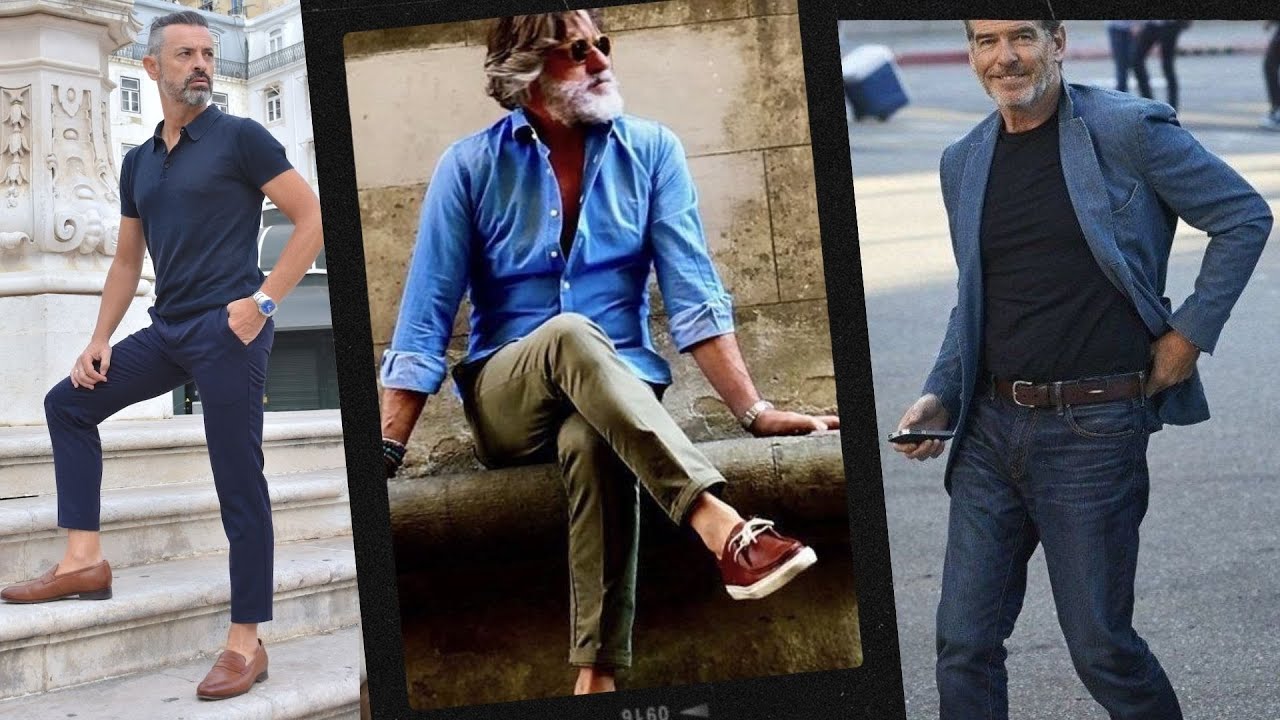 Ideas de LOOKS para Hombres Mayores de 60-70 años 👍