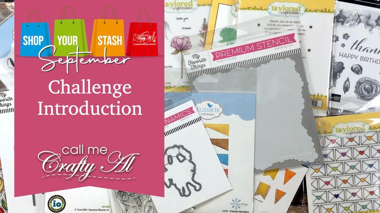 Shop Your Stash September | Challenge Introduction & Guidelines #ShopYourStashSeptemberCMCA