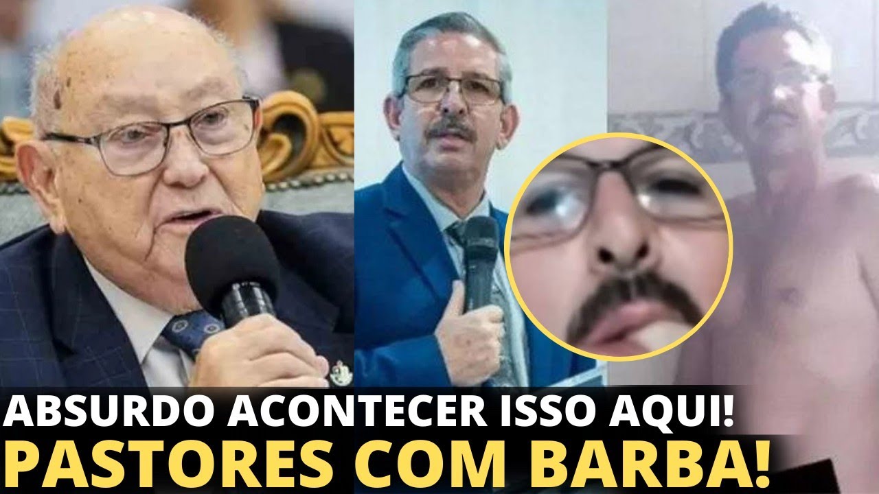 Em meio a escândalos na Assembleia de Deus, pastor presidente condena barba em obreiros numa reunião