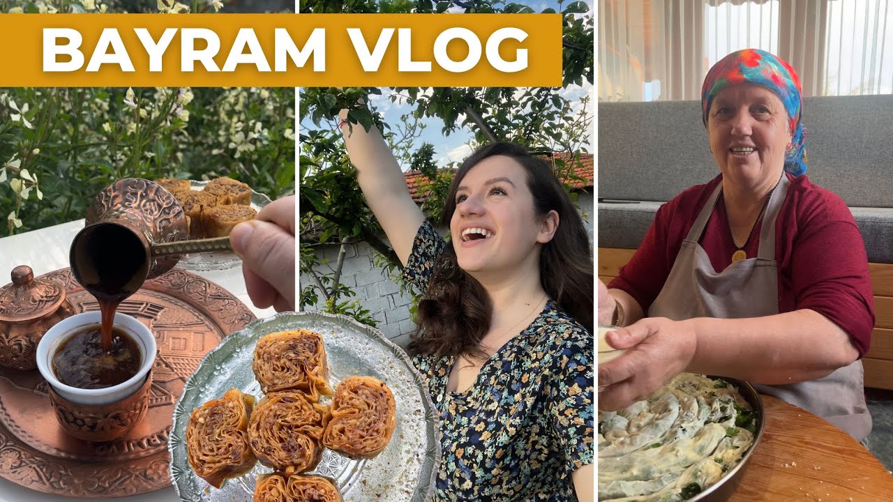 Bayram Vlogu  🍭🍬  l Buralara Bahar Geldi 🥹