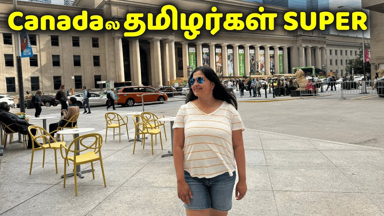 Toronto-ல பாசத்தில் நெகிழ வைக்கும் தமிழர்கள் | Exploring the City's Delights #canadavlog #travel