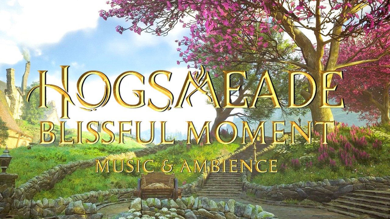 Hogwarts Legacy -  Blissful Moment at Hogwarts - Calming & Peaceful Harry Potter Music & Ambience