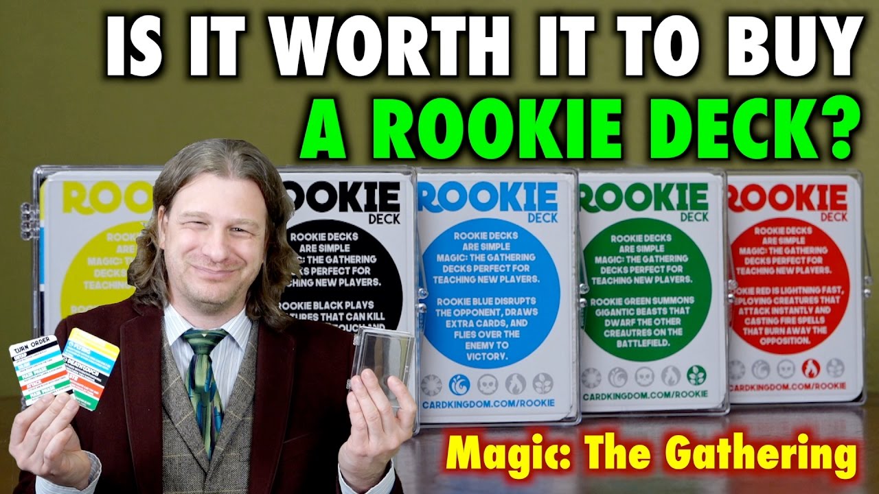 MTG - Is it worth it to buy a Rookie Deck for learning Magic: The Gathering?