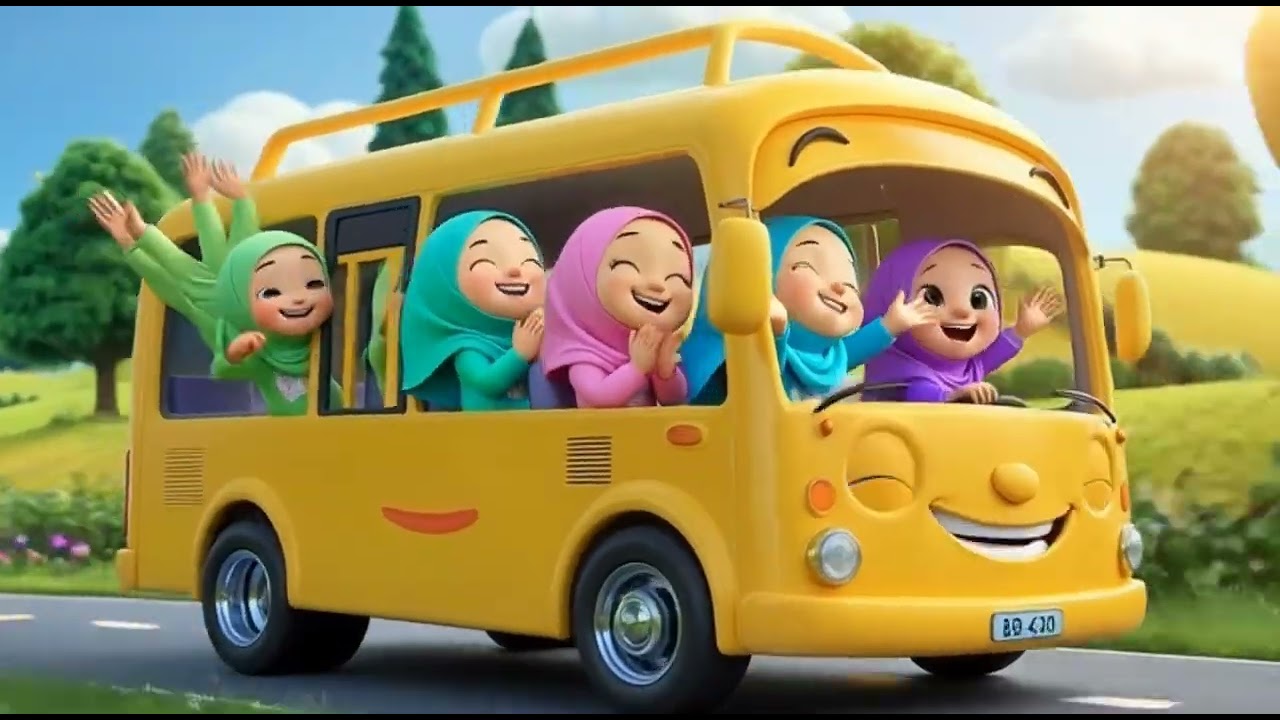 Lagu Anak Islami - Sholawat Busro - Hasbi Rabbi - Sholawat Anak Terbaru - Animasi 3D Lucu