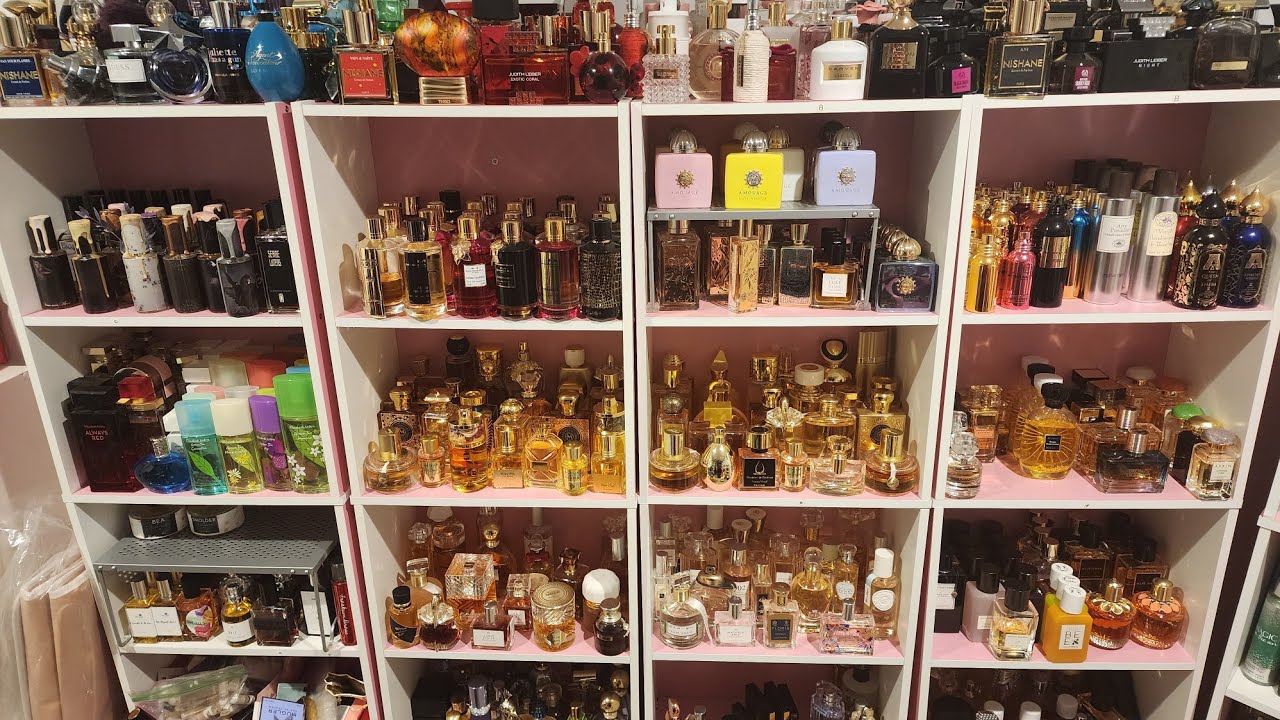 Perfume Organization | Organizing 400+ Perfumes