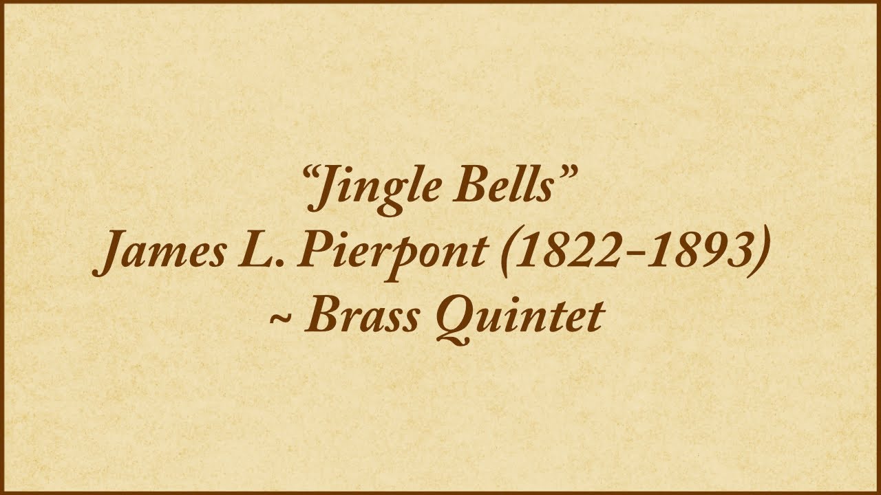 Jingle Bells — brass quintet