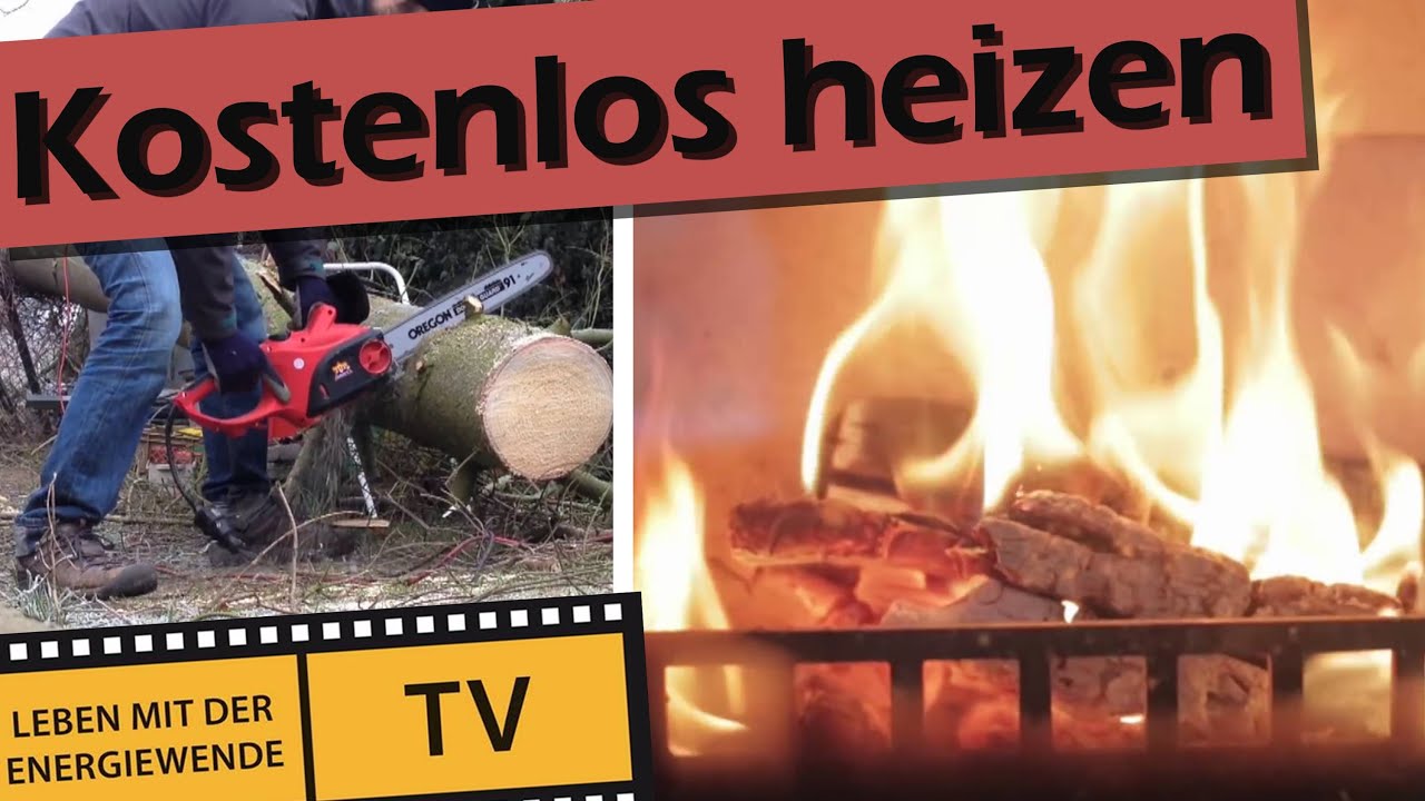 Kostenlos heizen - mit geschenktem Holz - so geht es!