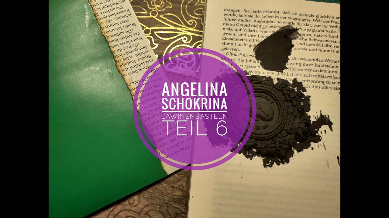 Lawinenbasteln Teil 6 Taschenjournal