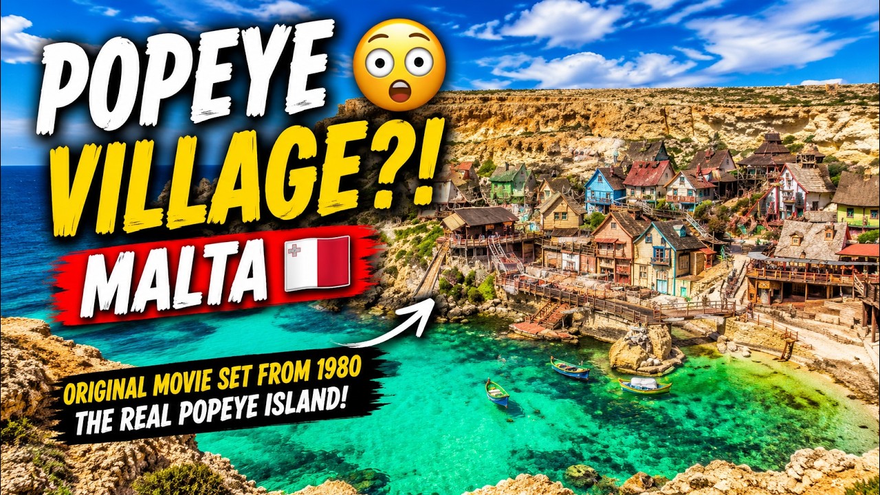 The Beautiful Island Of Malta | Popeye Village Tour | World Travel Blogger 2019 Ep. 6