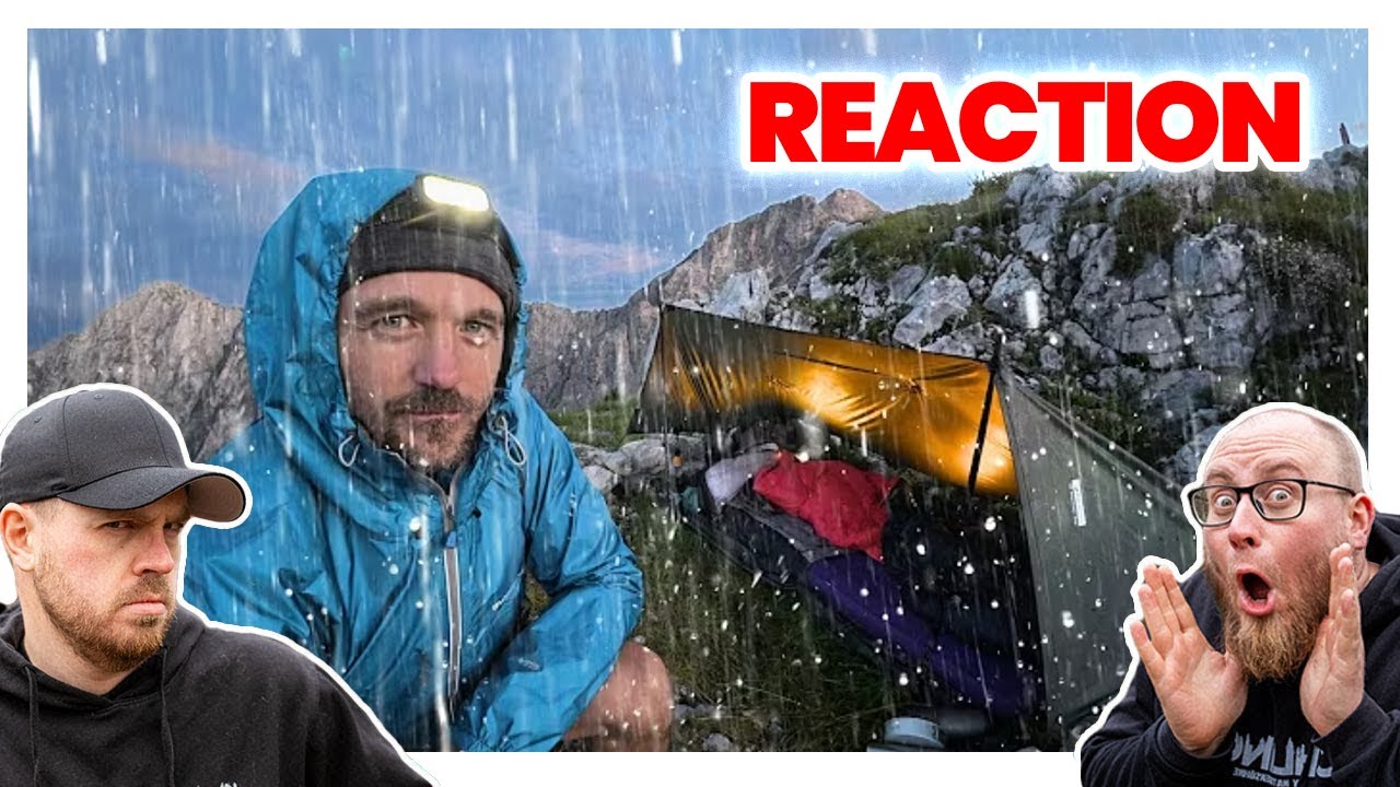 Vom REGEN überrascht | Übernachtung in den Bergen | NATURENSÖHNE reagieren