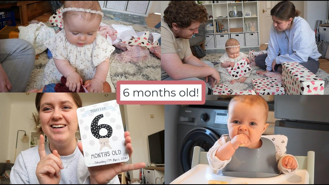 OUR BABY IS 6 MONTHS OLD! (Day in the life vlog 2021)