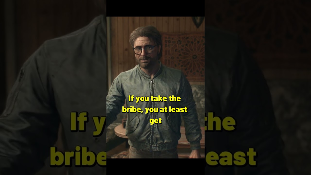 To take or not to take the bribe hunting Yaga -  Dying Light: The Beast