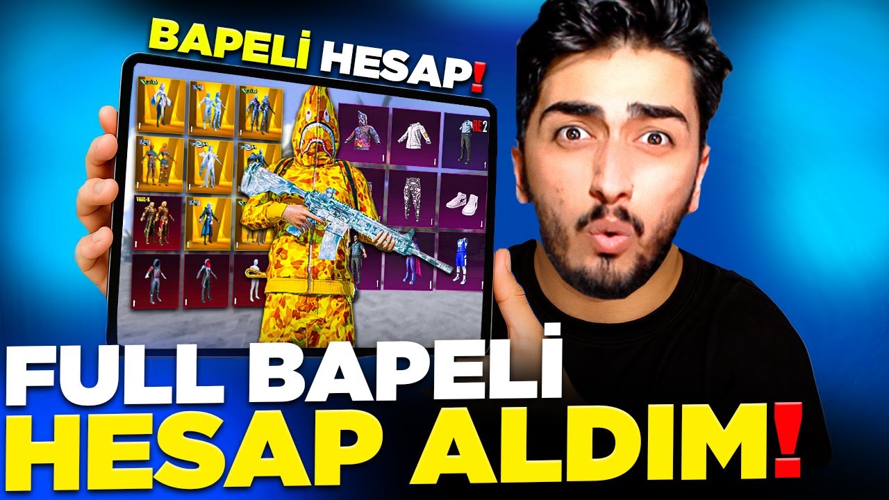 FULL BAPELİ HESAP ALDIM! | PUBG Mobile