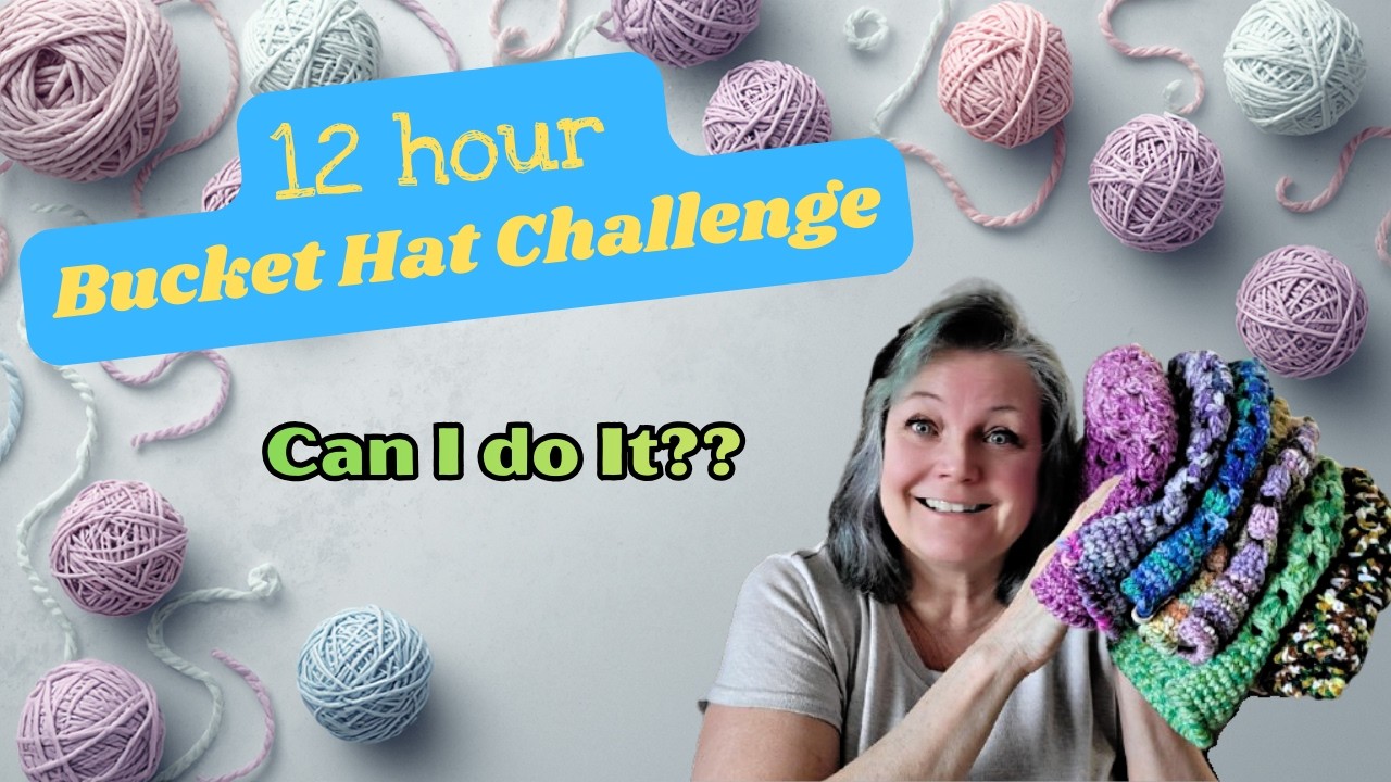 Челлендж «12 часов в панамке»... Успех или провал?? #fyp #crochet #sewing