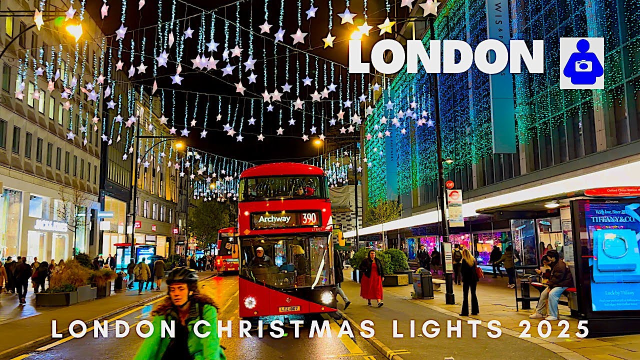 Oxford Street CHRISTMAS LIGHTS 2025 Switch On ⭐️ London's First Festive Walk [4K HDR]