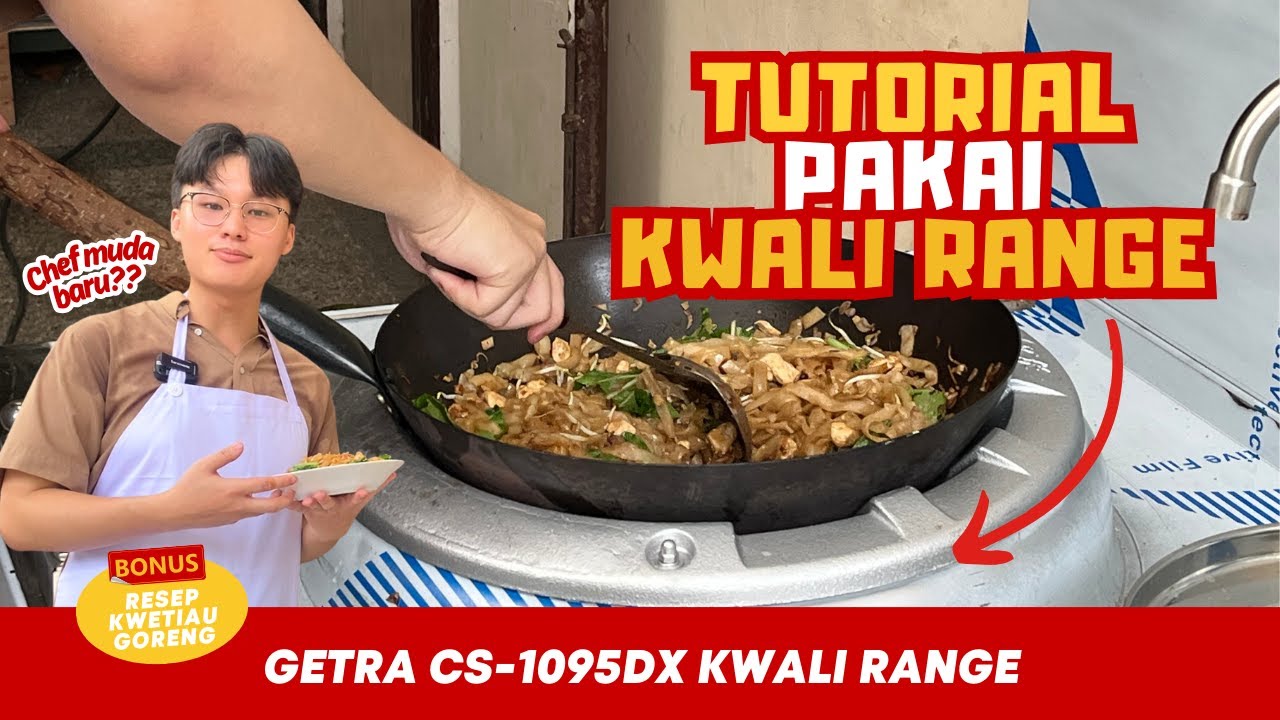 ANTI MELEDUG!! Tutorial Pakai Kompor Kwali Range GETRA CS-1095DX || Review & Demo Cooking