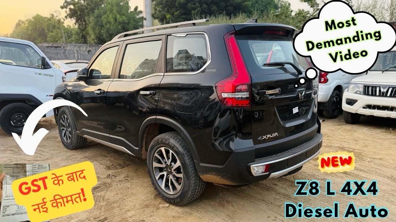 Scorpio N 2025 Z8L 4X4 Top Model New Price 🔥| Scorpio N GST 2.0 Price 