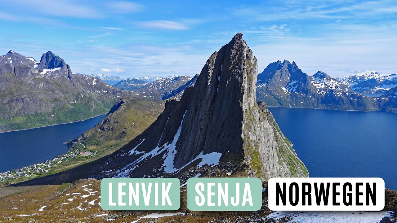 🇳🇴 Senja • Lenvik • Wandern über dem Polarkreis in Norwegen