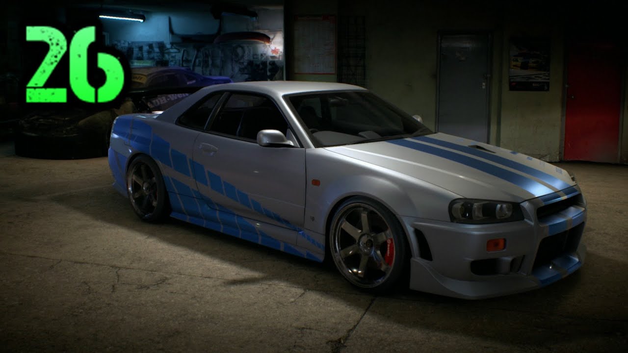 Need For Speed (2015) - Making Brian's (Paul Walker's) Skyline in 2Fast 2Furious!