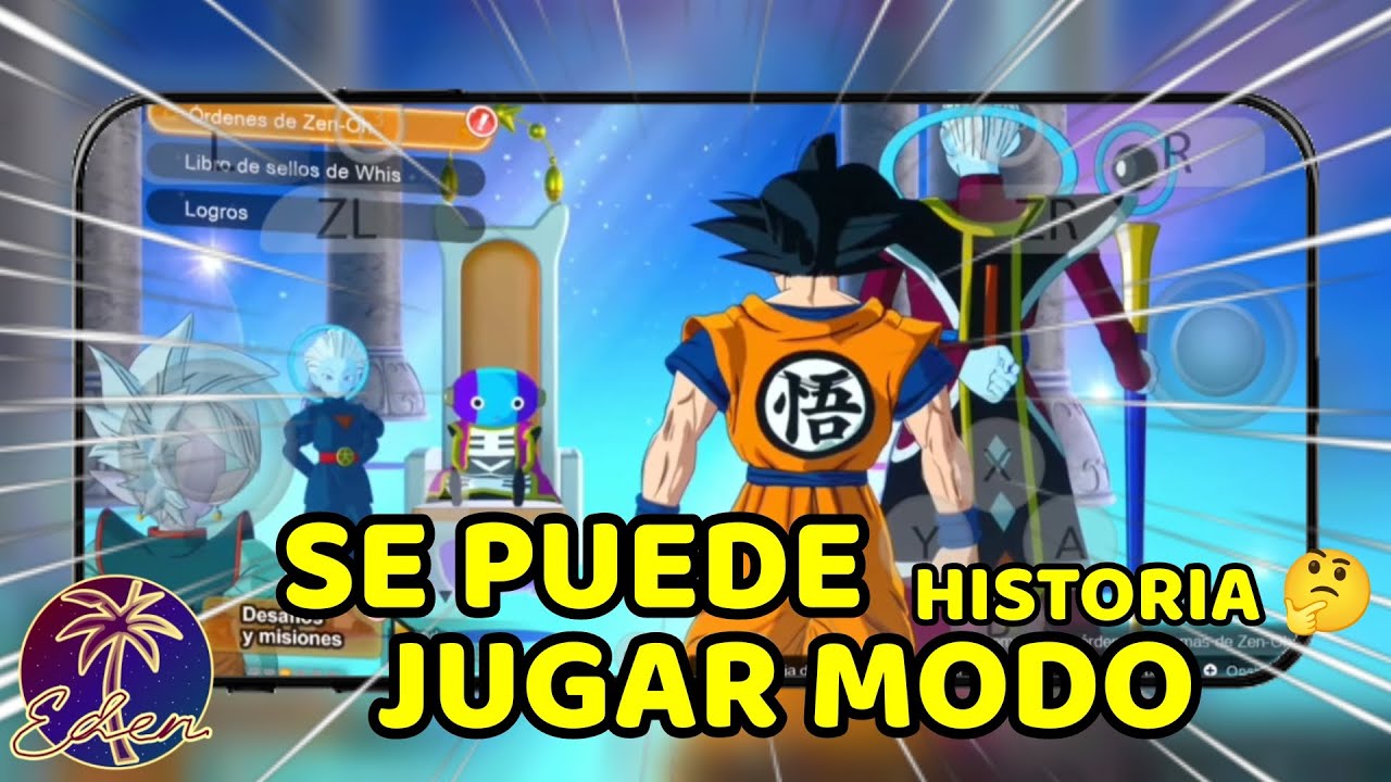 🔥EDEN V4 SPARKING ZERO MODO HISTORIA 🤔 Switch Emulador!! Gameplay Test 💥