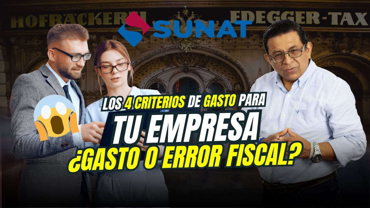 &iexcl;Cuidado con SUNAT! 😱 Los 4 CRITERIOS que pueden hacerte PERDER tus deducciones