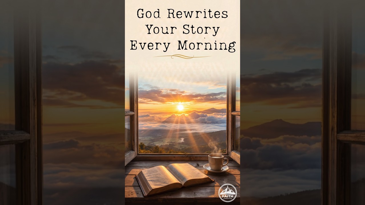 God Rewrites Your Story Every Morning | You're Not Done Yet | New Christian Motivation Short