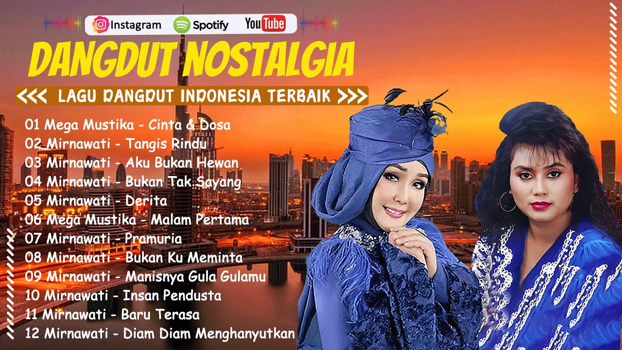 Mirnawati, Mega Mustika👝Ratu Lagu Lawas Nostalgia 80an 90an Indonesia Terpopuler⚙Tembang Kenangan