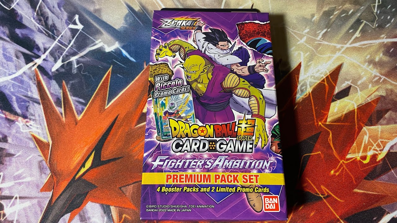 Dragonball Super Fighter&rsquo;s Ambition Premium Pack!