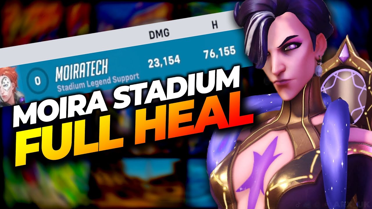 Are Moira HEALING BUILDS in Overwatch 2 Stadium the way?