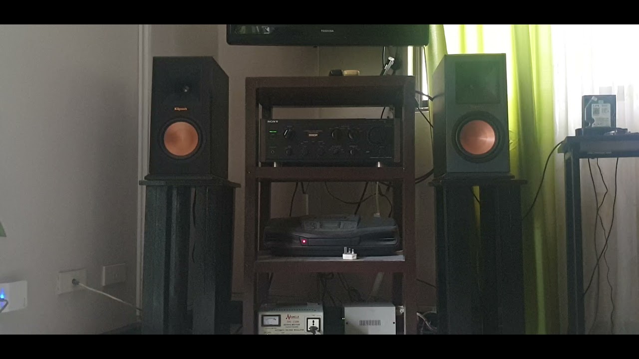 Klipsch RP-160, Sony 555ESR