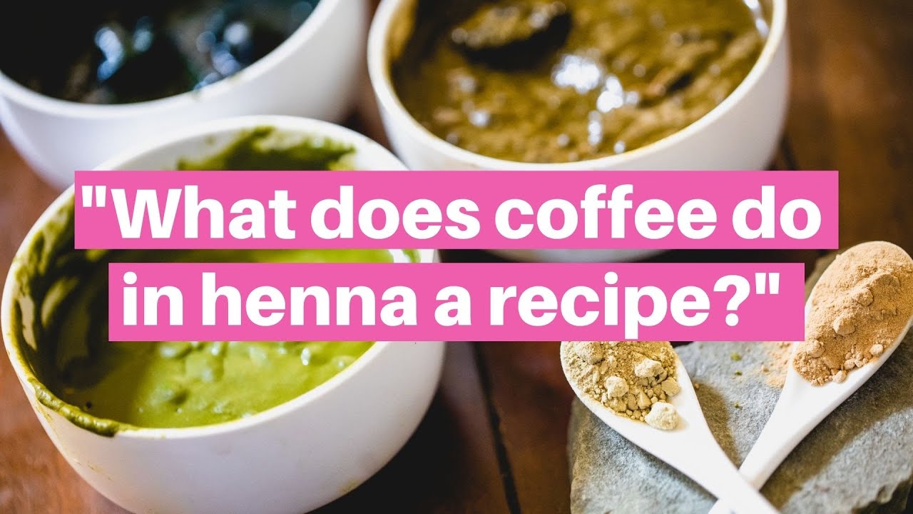 Рецепт кофе в хне? Что он делает? Эксперт по хне отвечает на этот насущный вопрос #ASKHENNASOOQ