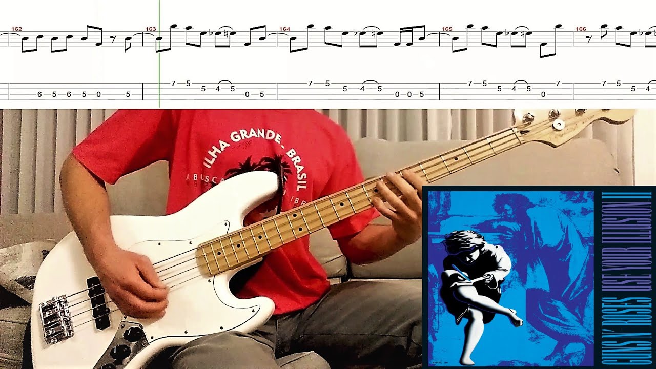 Get in the Ring - Bass Cover + Original TAB | @gunsnroses @DuffMcKaganOfficial