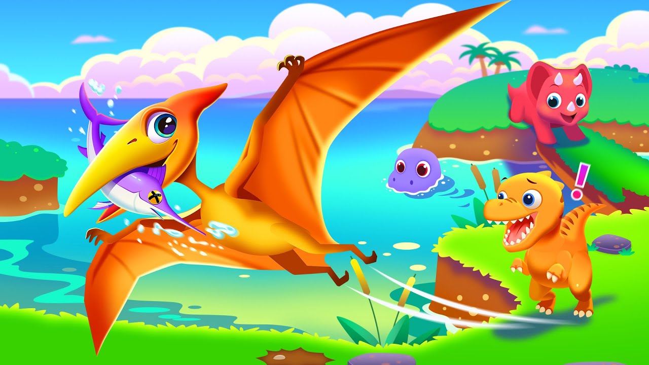 Dinosaur World🦖 - Dinosaur Games for kids age 5 | Kids Learning | Kids Games | @Yateland