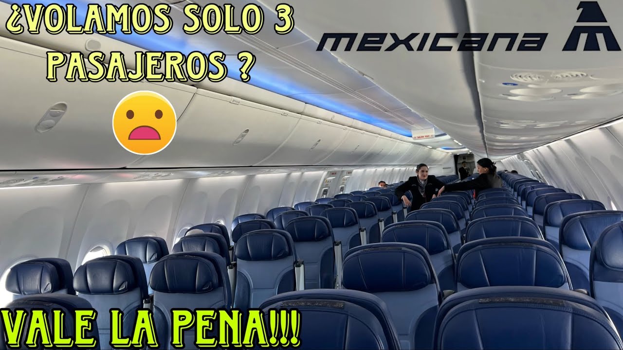 TRIP REPORT: MEXICANA B737-800 l Guadalajara - San Jose del Cabo l ¿Volamos solo 3 pasajeros?😱😱😱