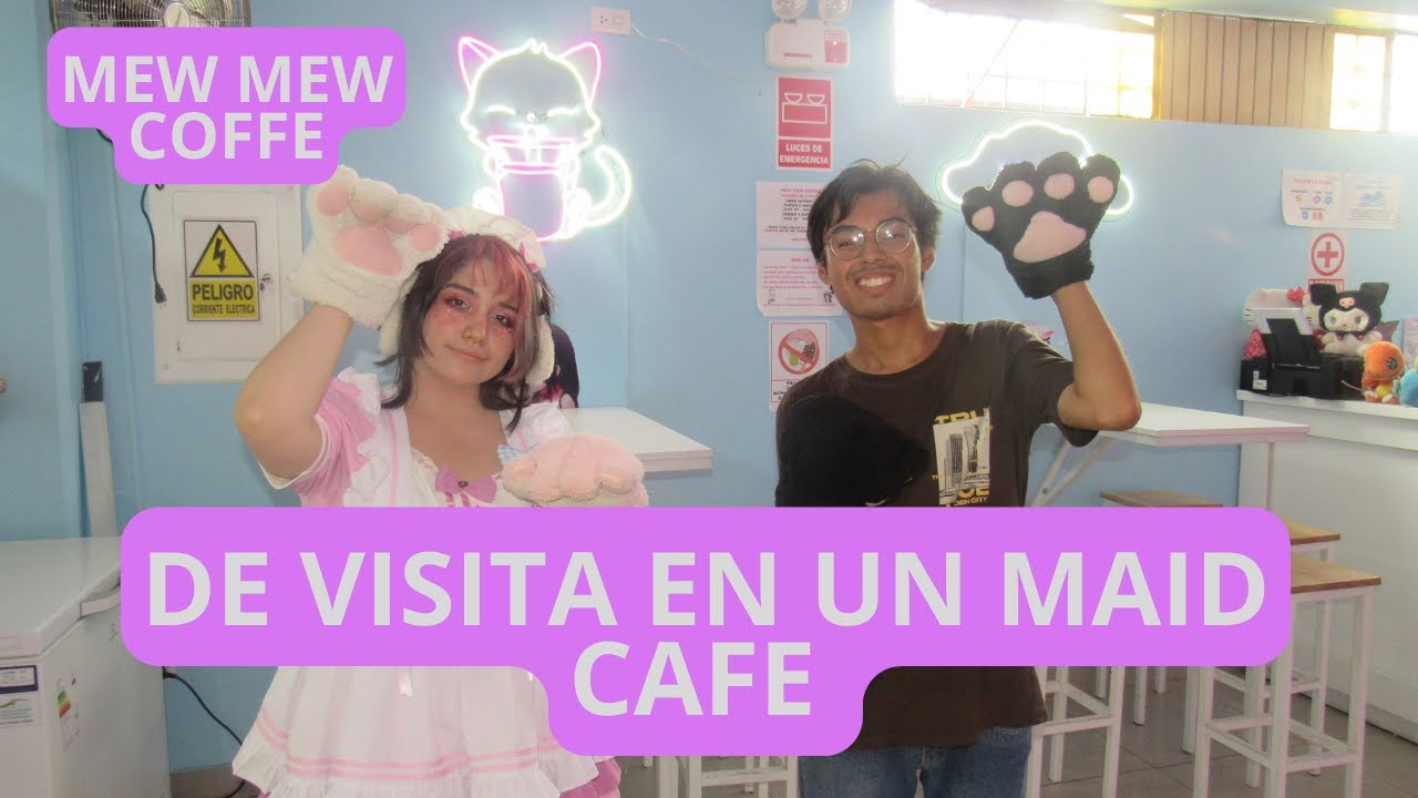 El maid cafe mas Kawai !! | Maid Cafe Peru | Visitamos un Maid Cafe en el centro comercial arenales