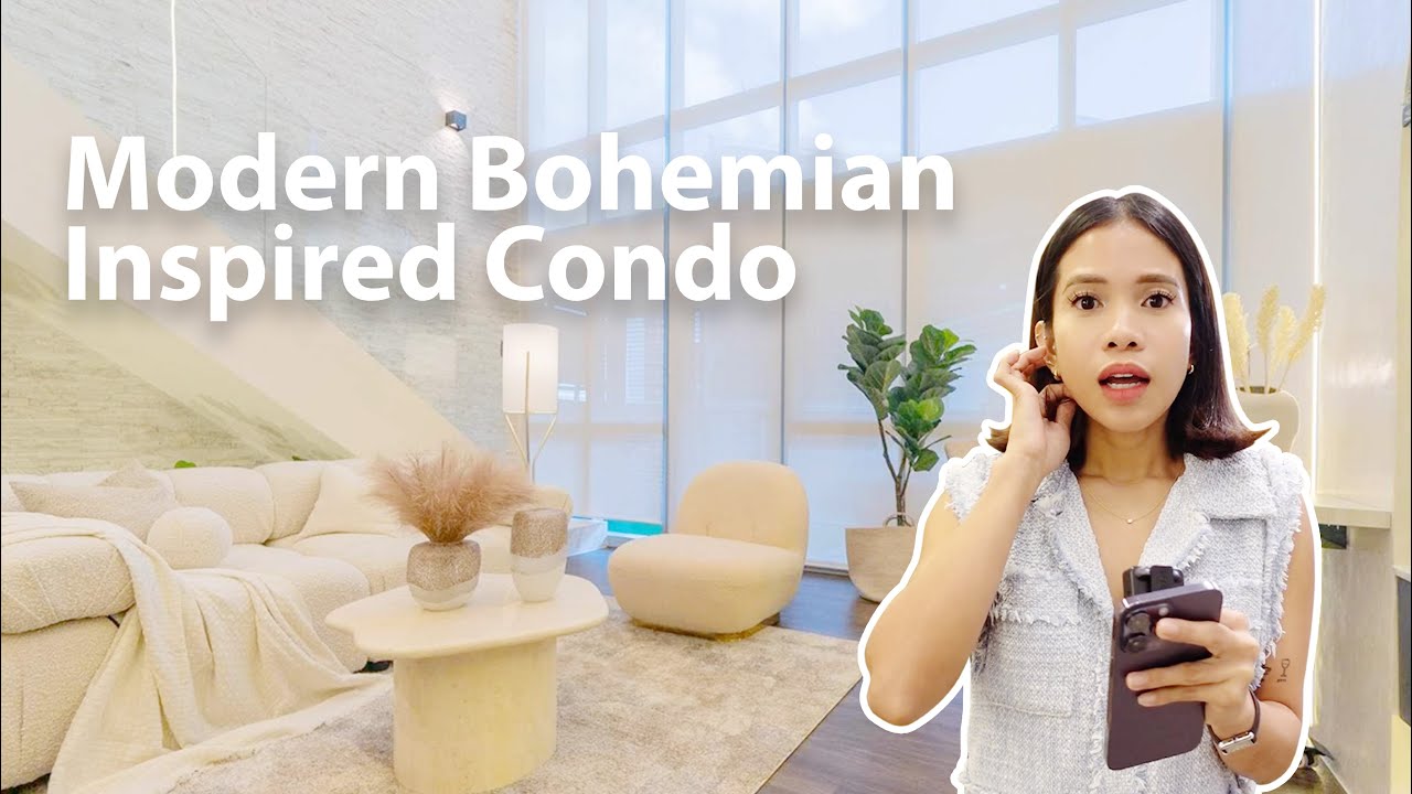 Ultra modern boho chic design | Condo/House Tour 30