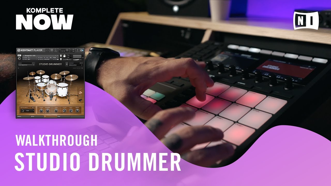 Прохождение STUDIO DRUMMER &mdash; ЗАВЕРШИТЕ СЕЙЧАС | Native Instruments