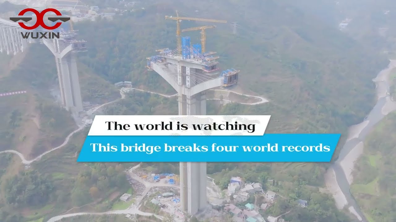 The world is watching! This bridge breaks four world records!